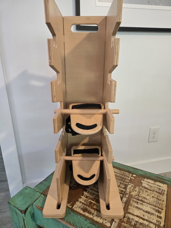 EGOSCUE Multi-Positioning THERAPY TOWER Posture Alignment Stretch Rack w/Pedals - Picture 2 of 5